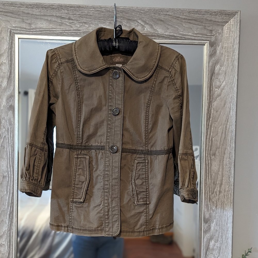 Casion 3/4 sleeve jacket size XS